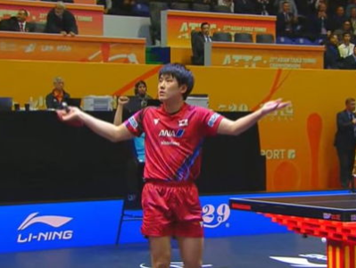 张本智和致敬樊振东：庆祝动作背后的深厚情谊