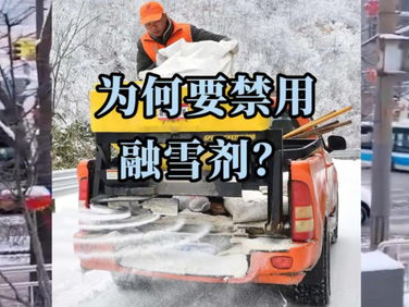 今年冬季：为何不再大规模使用融雪剂应对降雪？